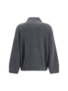 cashmere half-zip sweater