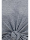 long-sleeve knot t-shirt
