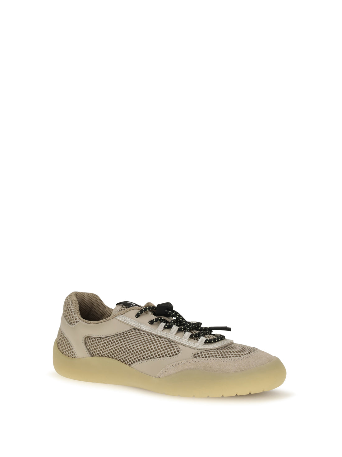 PRADA 36 speedrock mesh and leather sneakers