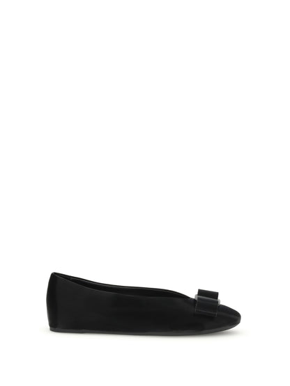 FERRAGAMO 5.5 vara bow ballerinas