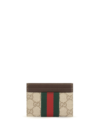 card holder with web stripe