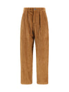straight-leg corduroy pants