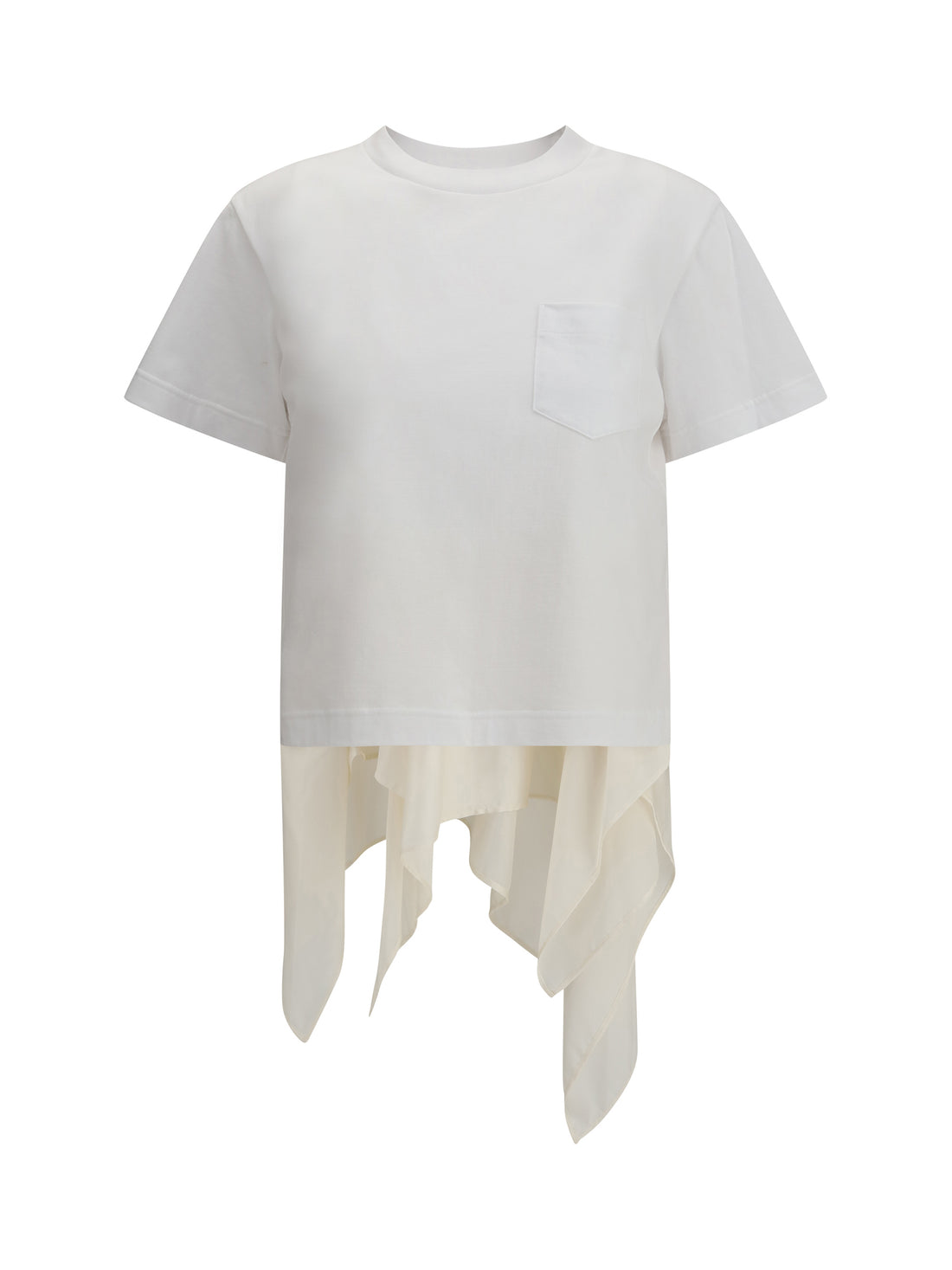 SACAI 2 jersey t-shirt with polyester detail