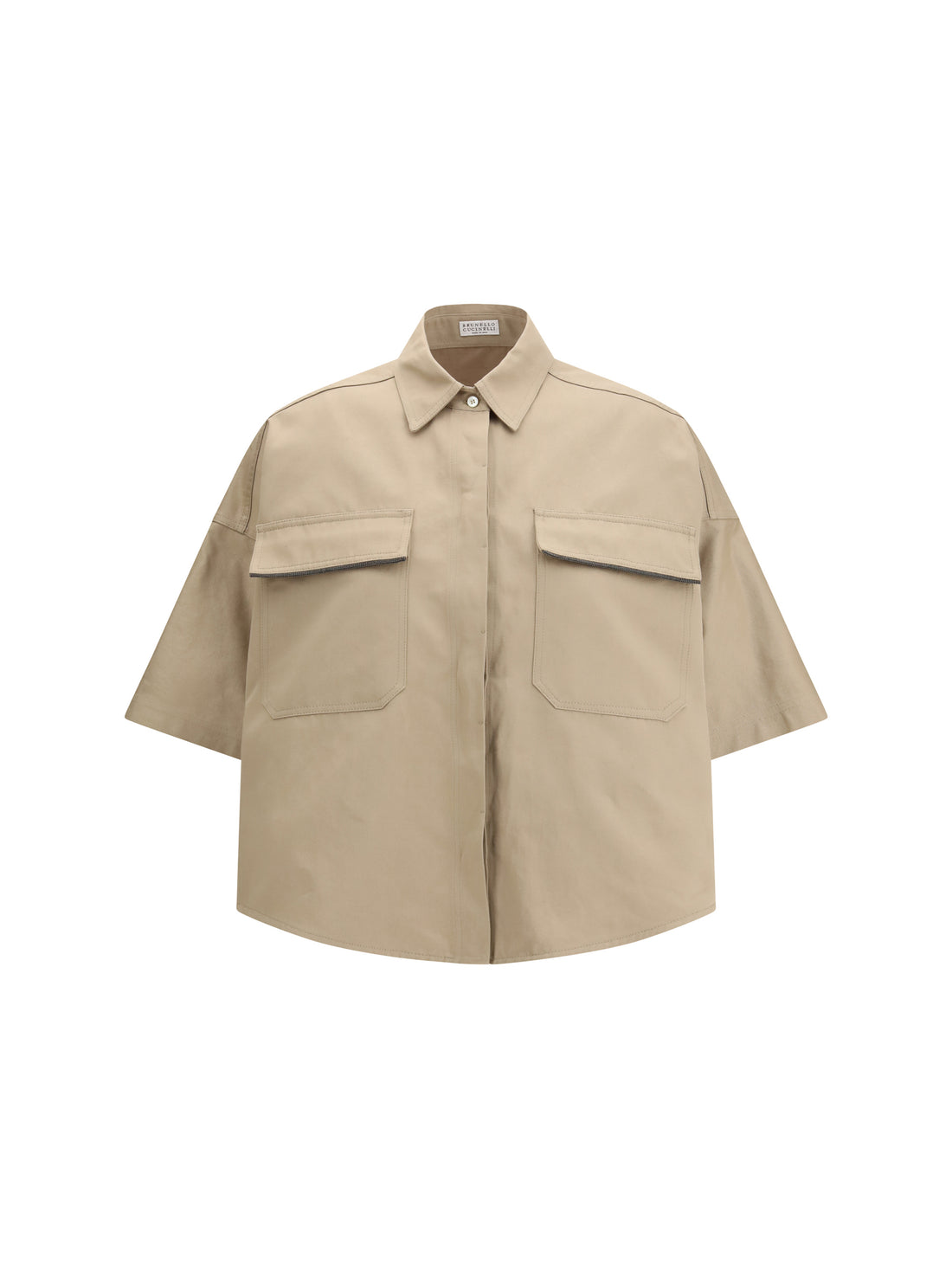 BRUNELLO CUCINELLI 38 short-sleeve shirt 