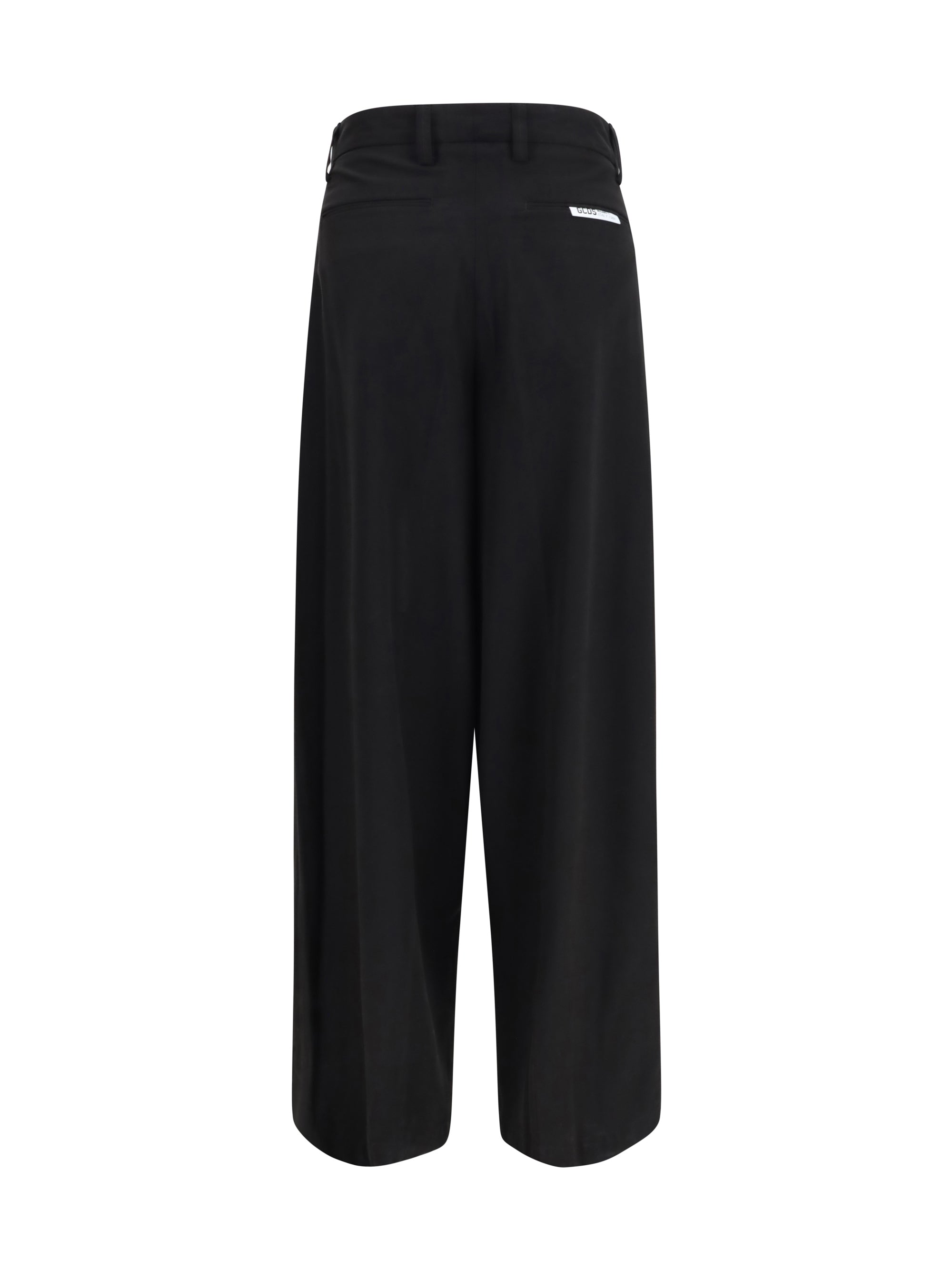 wide-leg tailored pants