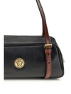 emblème bowling nappa shoulder bag