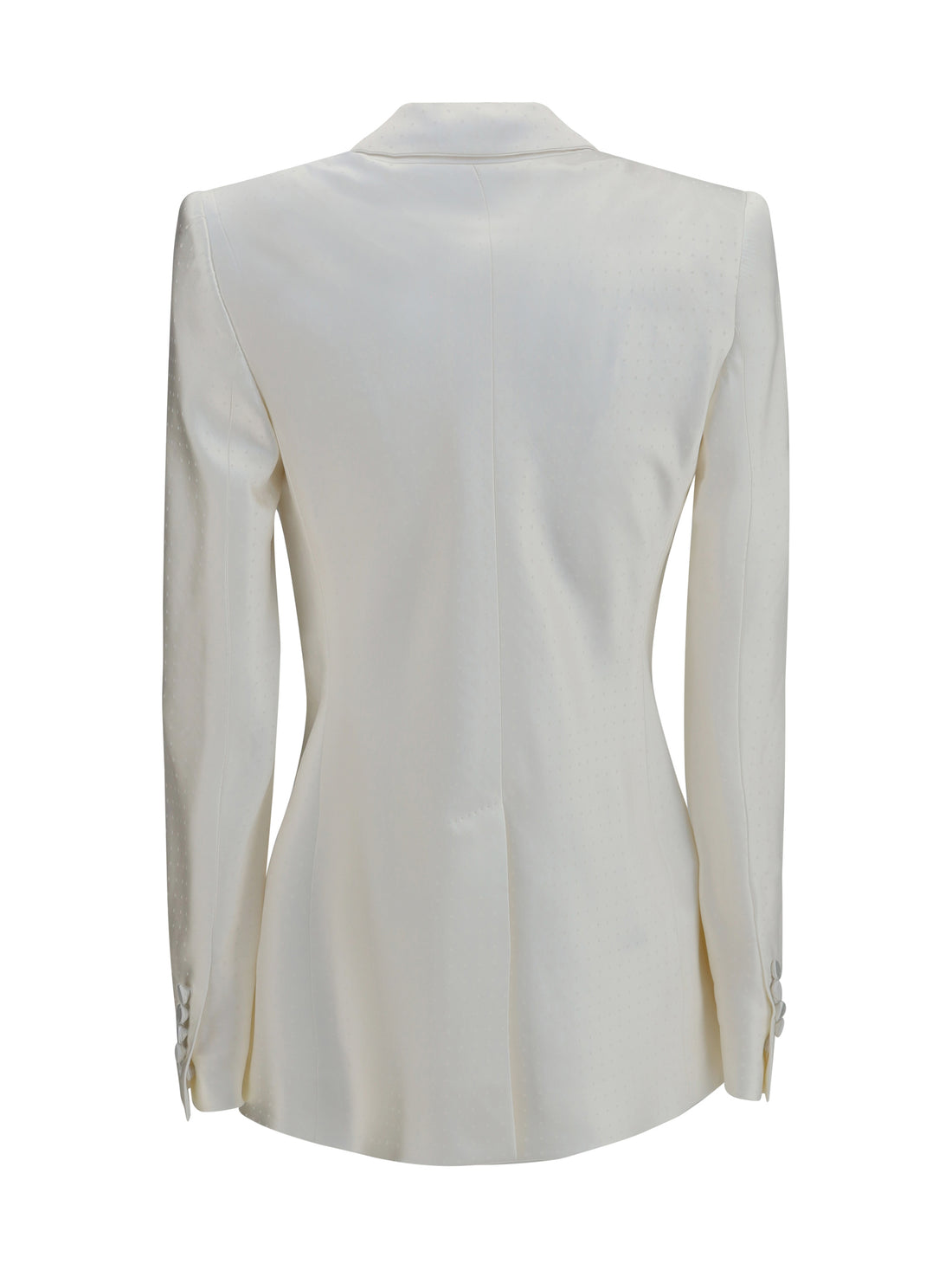 TOM FORD 36 polka-dot satin double-breasted blazer