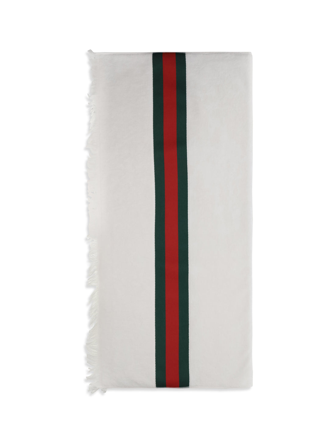 GUCCI OS cotton terry towel with web