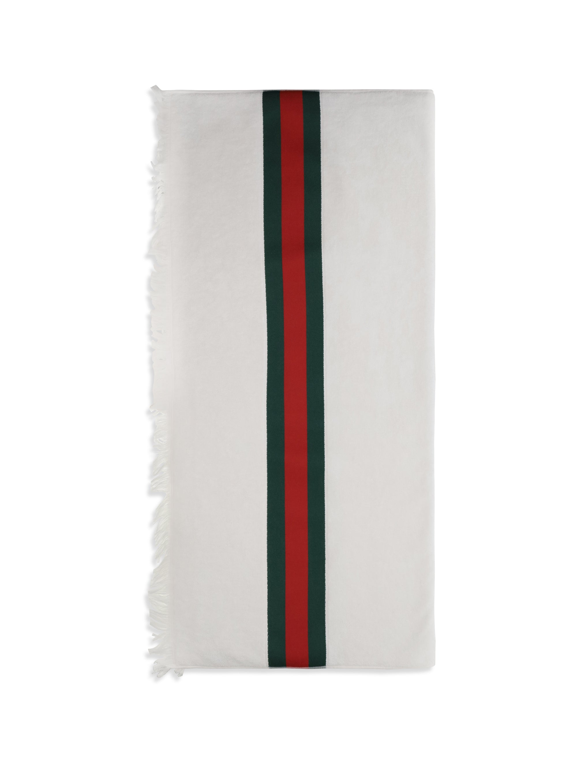 cotton terry towel with web