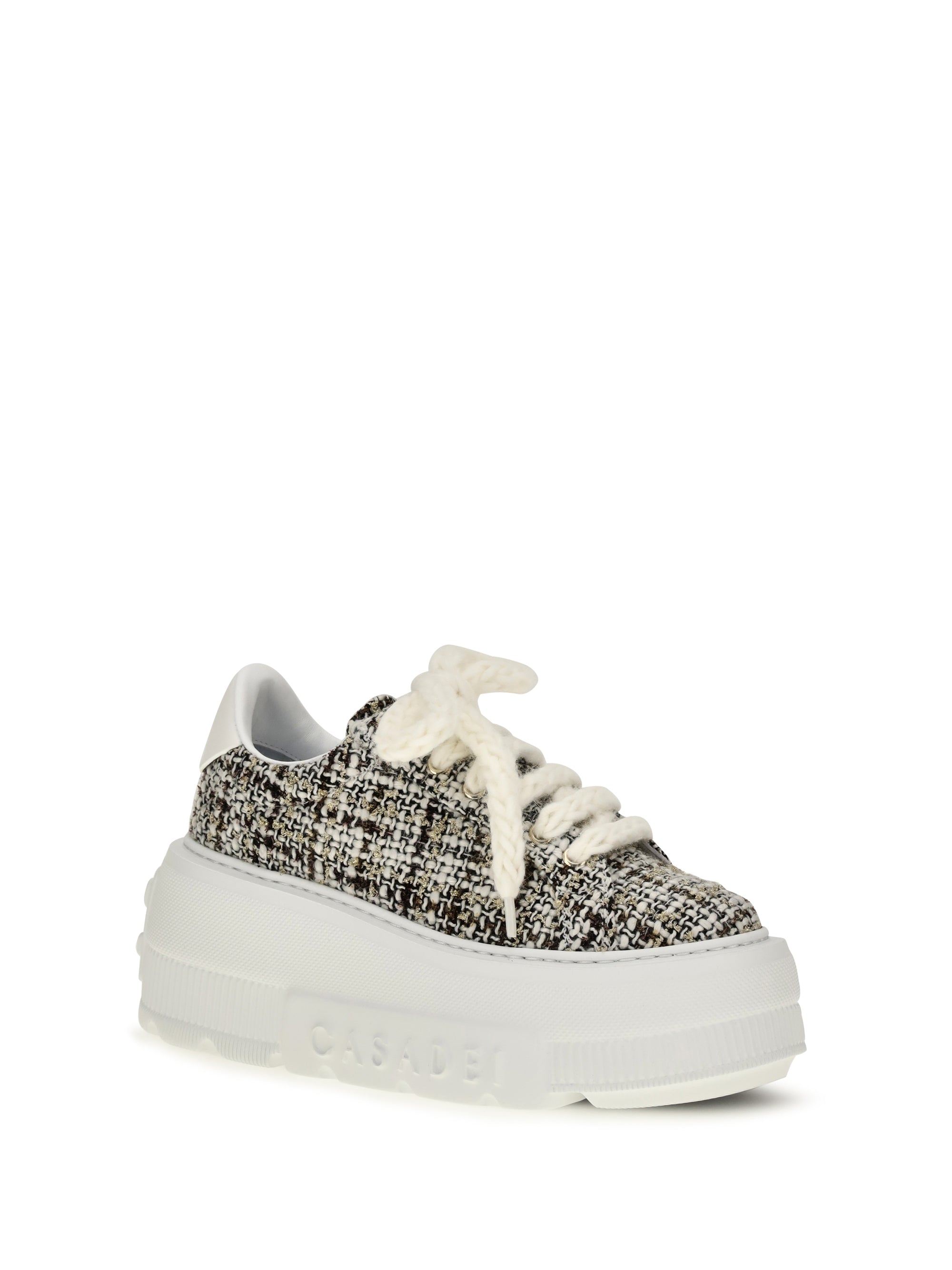 nexus sneakers in bouclé fabric