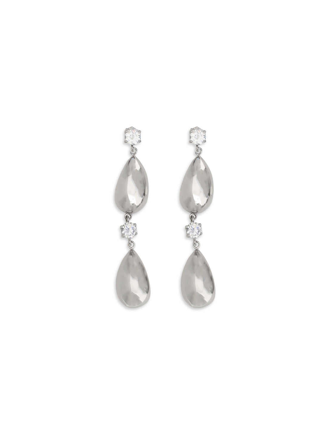 MAGDA BUTRYM OS re26 earrings 05 rhodium