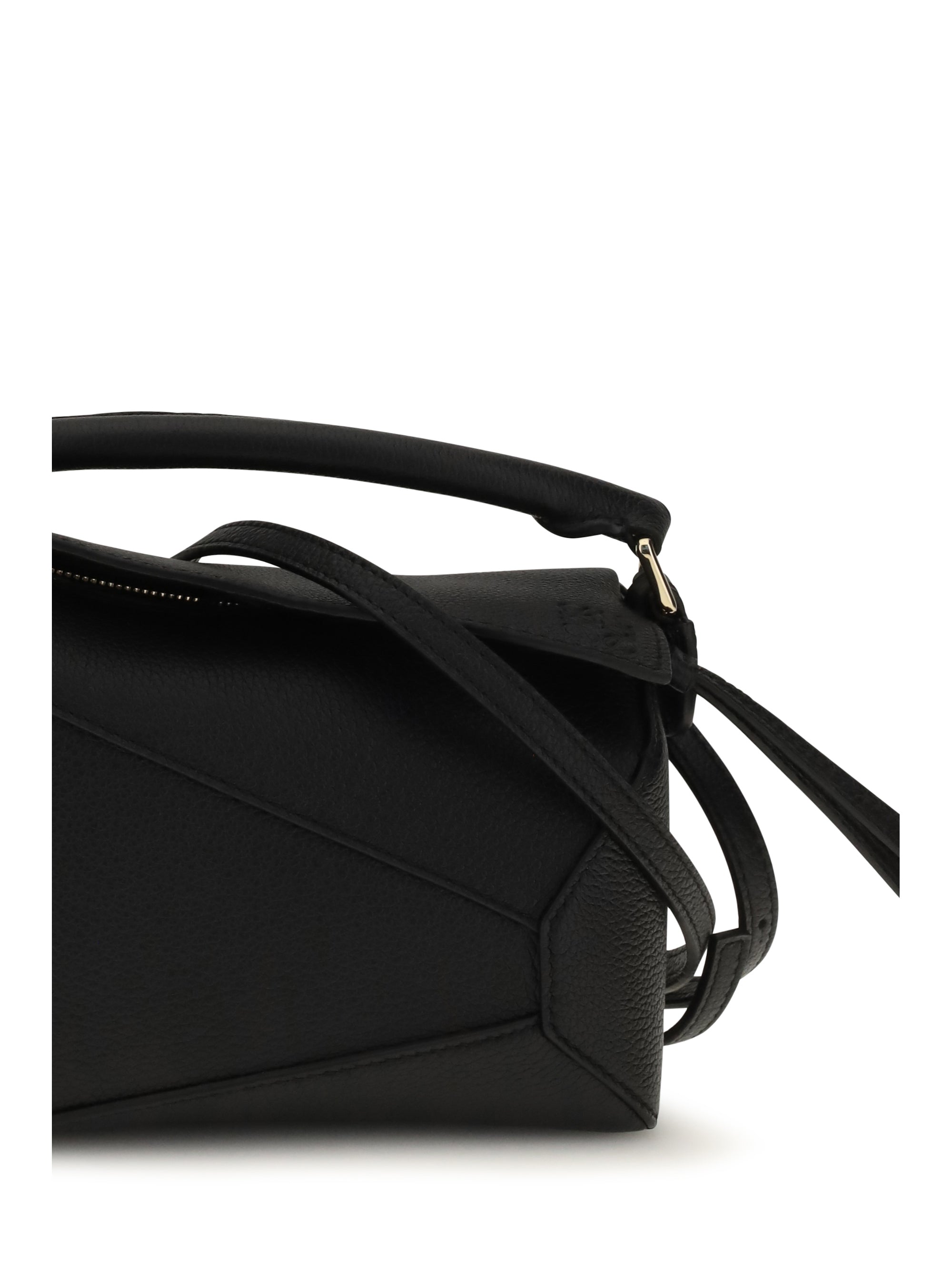puzzle edge mini handbag