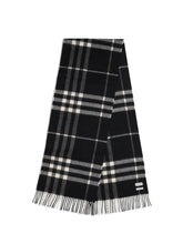 BURBERRY OS embroidered cashmere scarf 