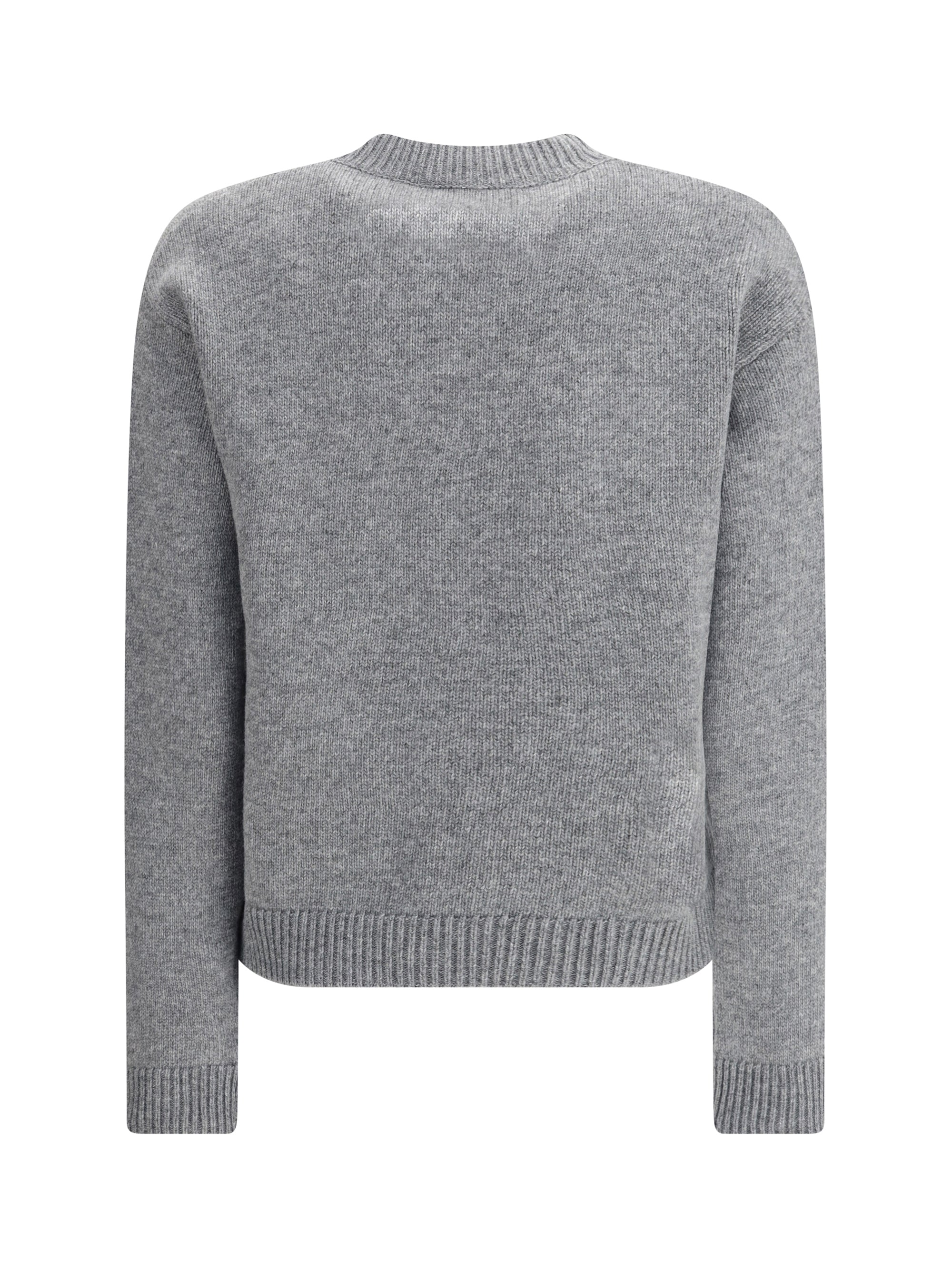 GUCCI M wool sweater with embroidered monogram