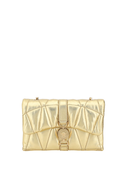 VERSACE OS lambskin kleio mini shoulder bag