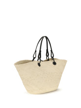 LOEWE OS anagram basket shoulder bag