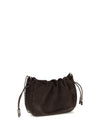 mellow mini ponyhair shoulder bag with precious chai