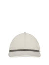 baseball cap with monili embellishment