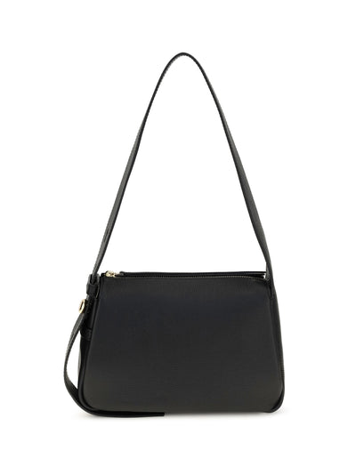 small romy pebbled leather shoulder bag
