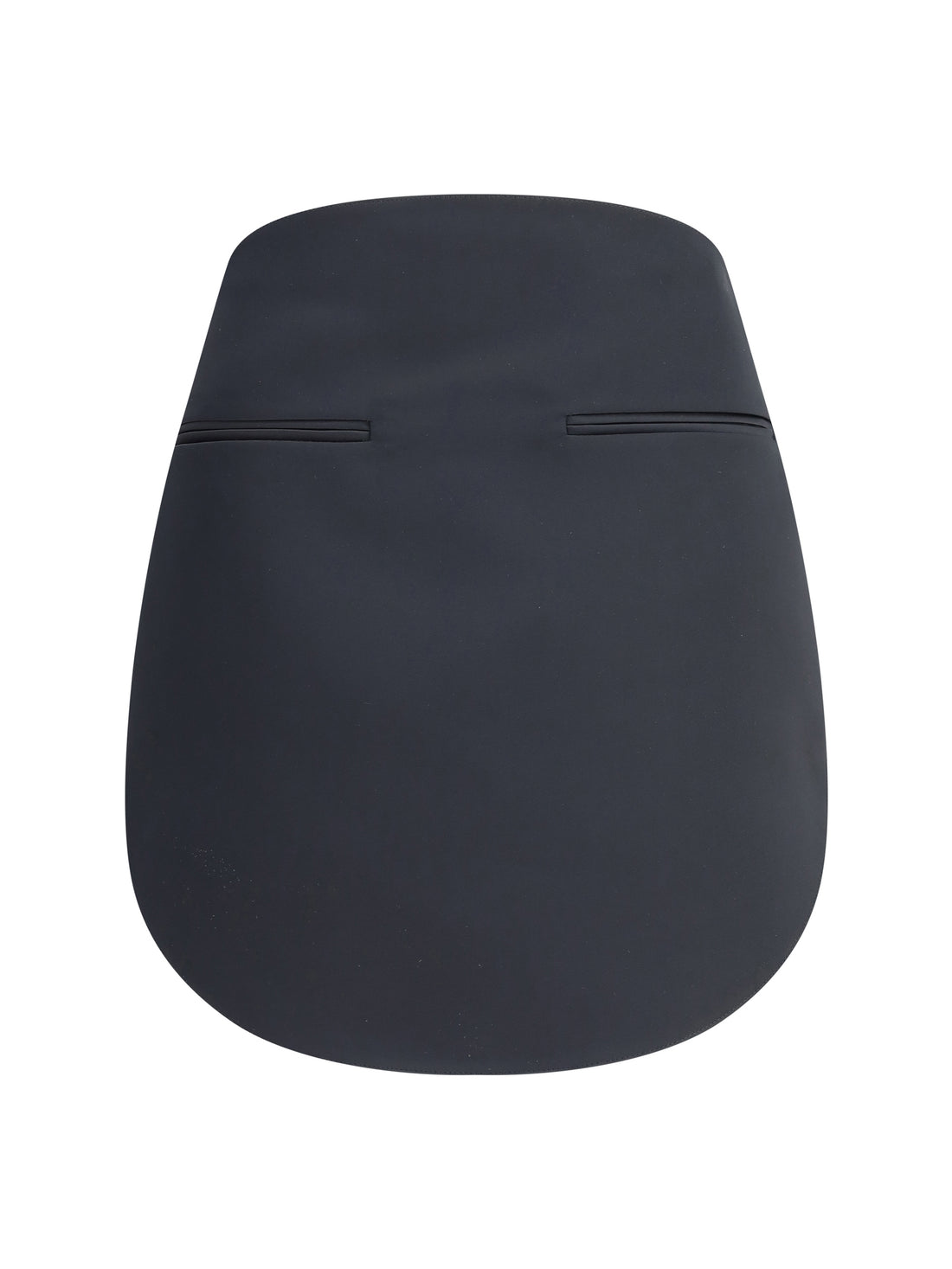 COURRÈGES 36 satin miniskirt