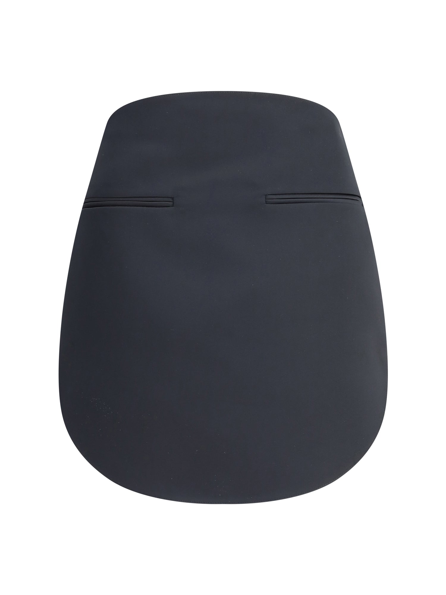 COURRÈGES 36 satin miniskirt