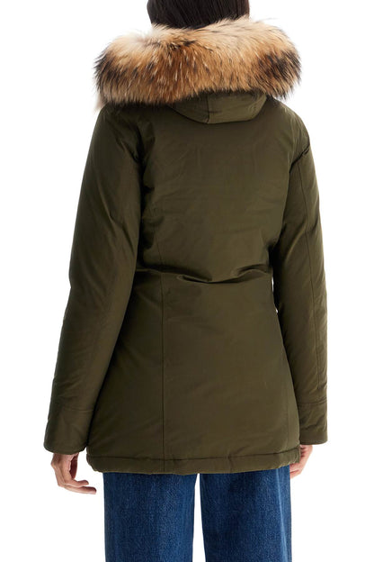 luxury arctic parka with fur