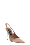 satin slingbacks