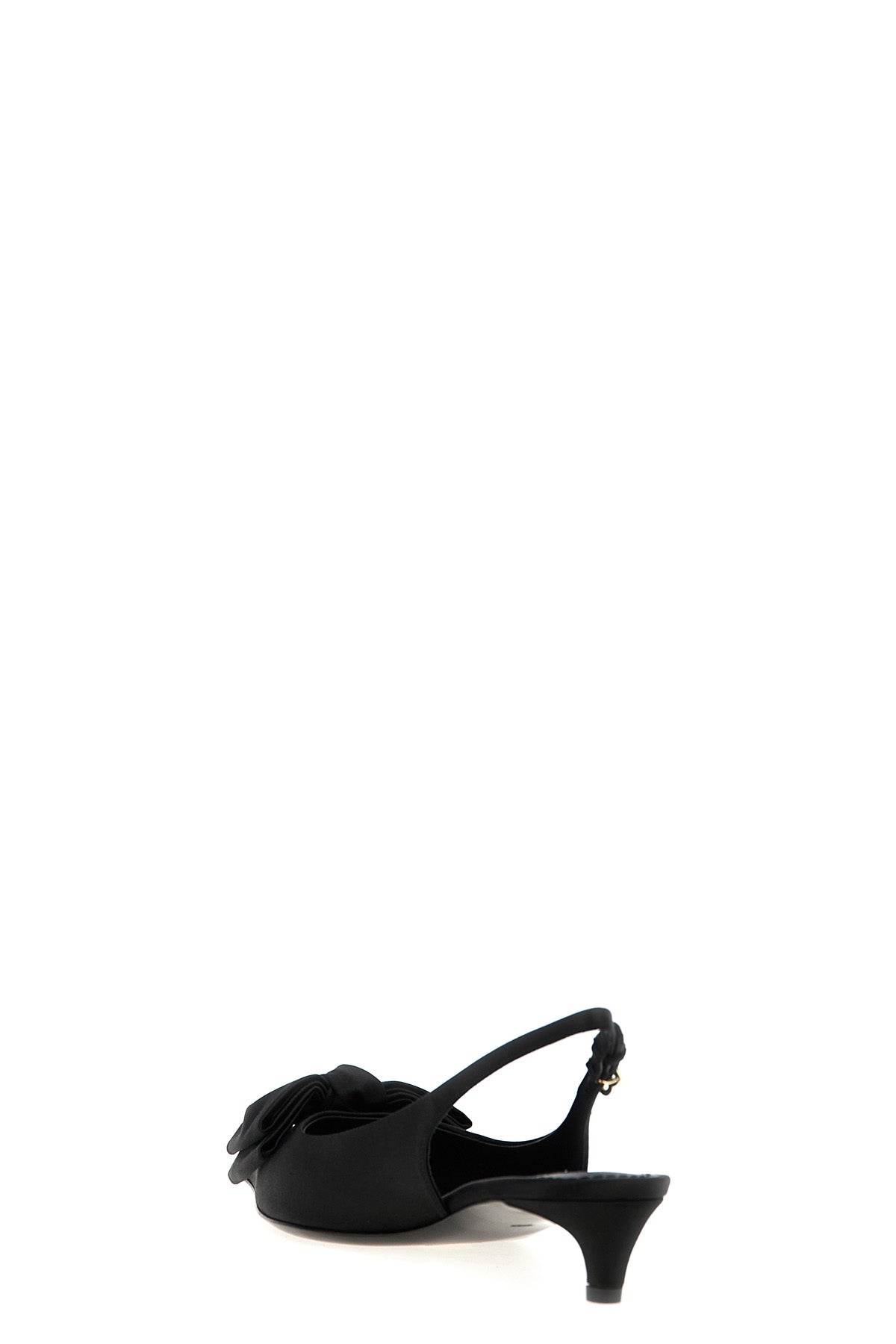 mun satin slingbacks