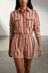 gelva striped cotton canvas shirt