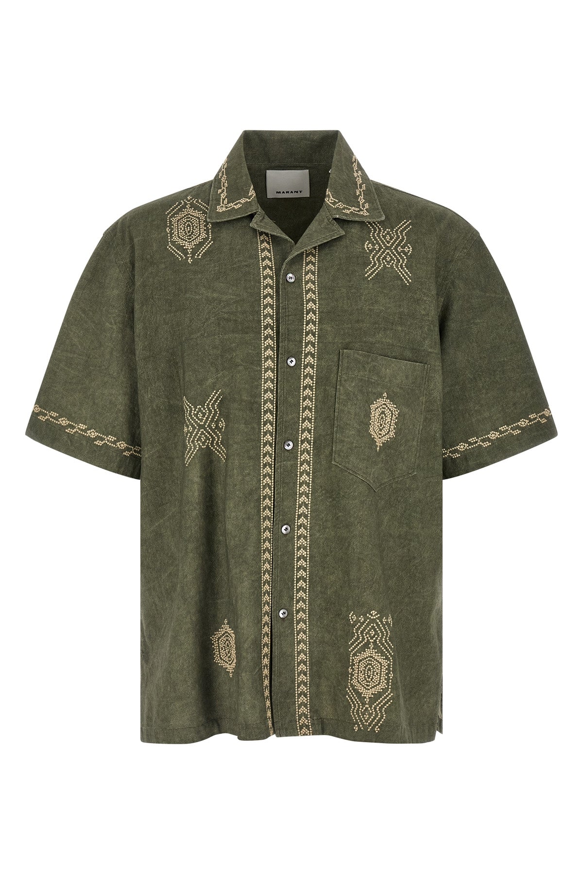 zekim cotton gauze shirt