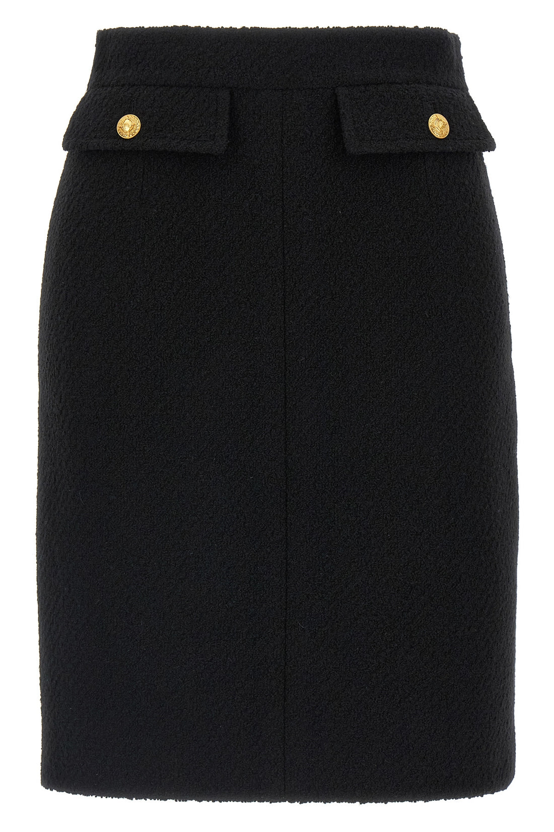 CHLOÉ 34 midi skirt in bouclé wool