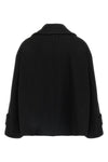 double-breasted wool coat