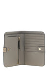 the bi-fold chloé alphabet wallet exemplifies superior craftsmanship through i