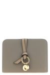 the bi-fold chloé alphabet wallet exemplifies superior craftsmanship through i