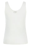 slightly stretch ribbed cotton top