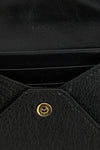 the chloé envelope card holder in grenade goat leather embodies timeless elega