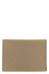 the chloé envelope card holder is made of fine garnet goat leather in a versat