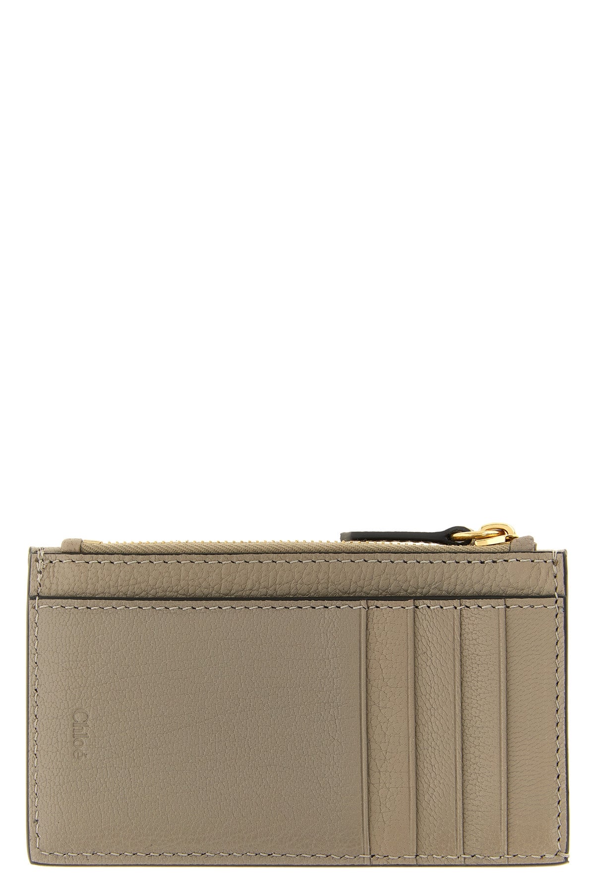 the small chloé envelope wallet redefines small leather goods through a geomet