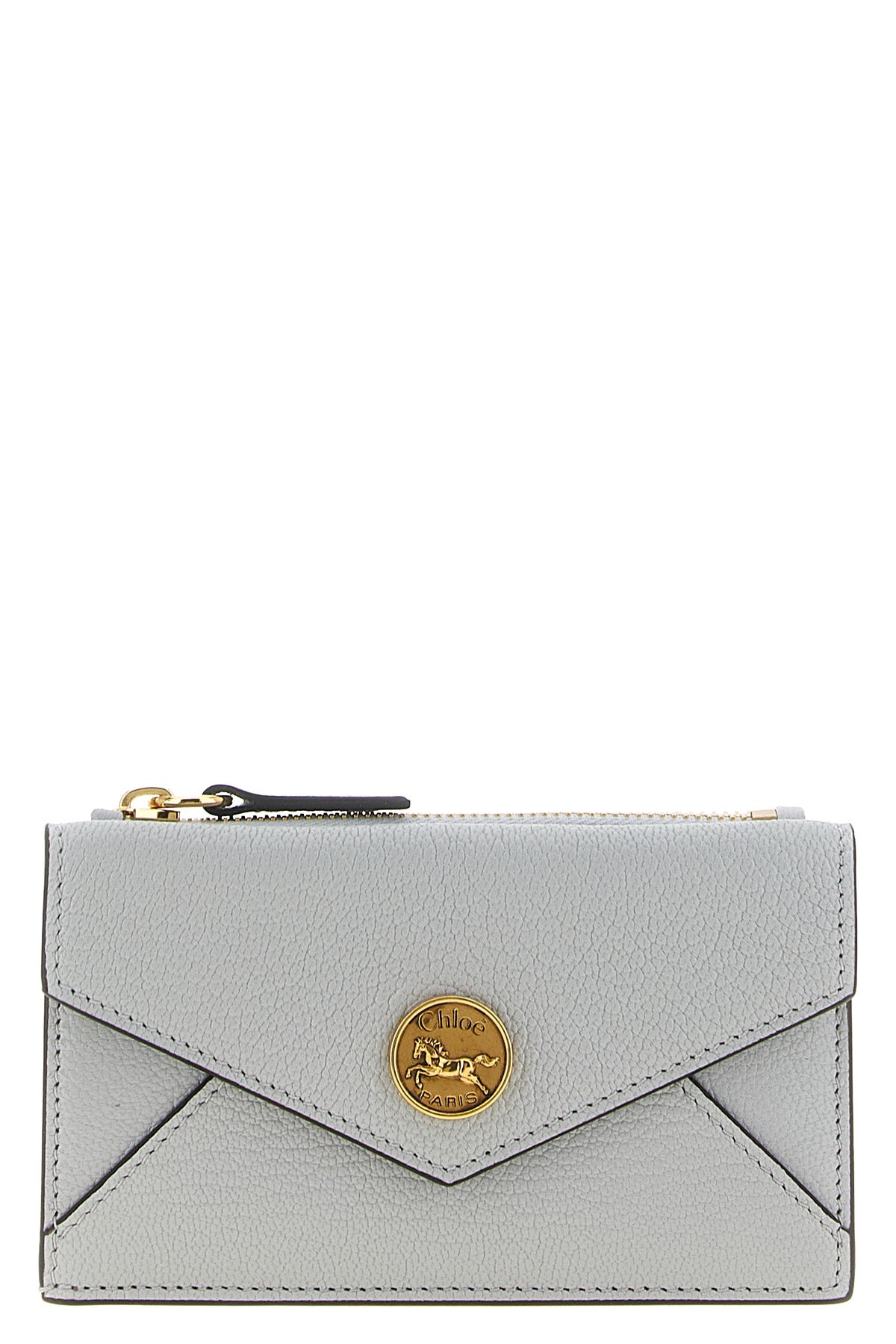 the small chloé envelope wallet stands out for its compact and structured silh