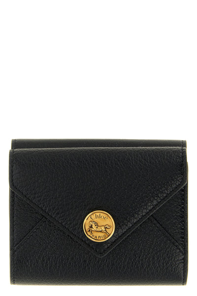 the tri-fold chloé envelope small wallet embodies the maisons dedication to l