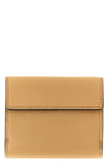 chloés small envelope tri-fold wallet in grenade goat leather embodies a comp