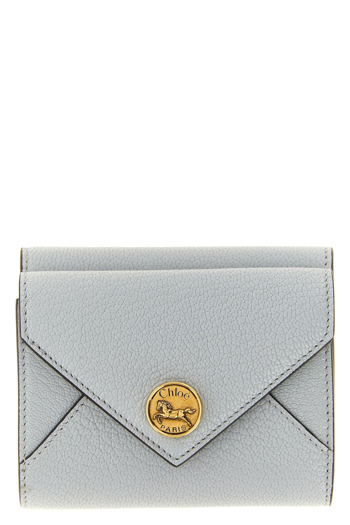 chloés envelope small tri-fold wallet embodies everyday elegance through a co