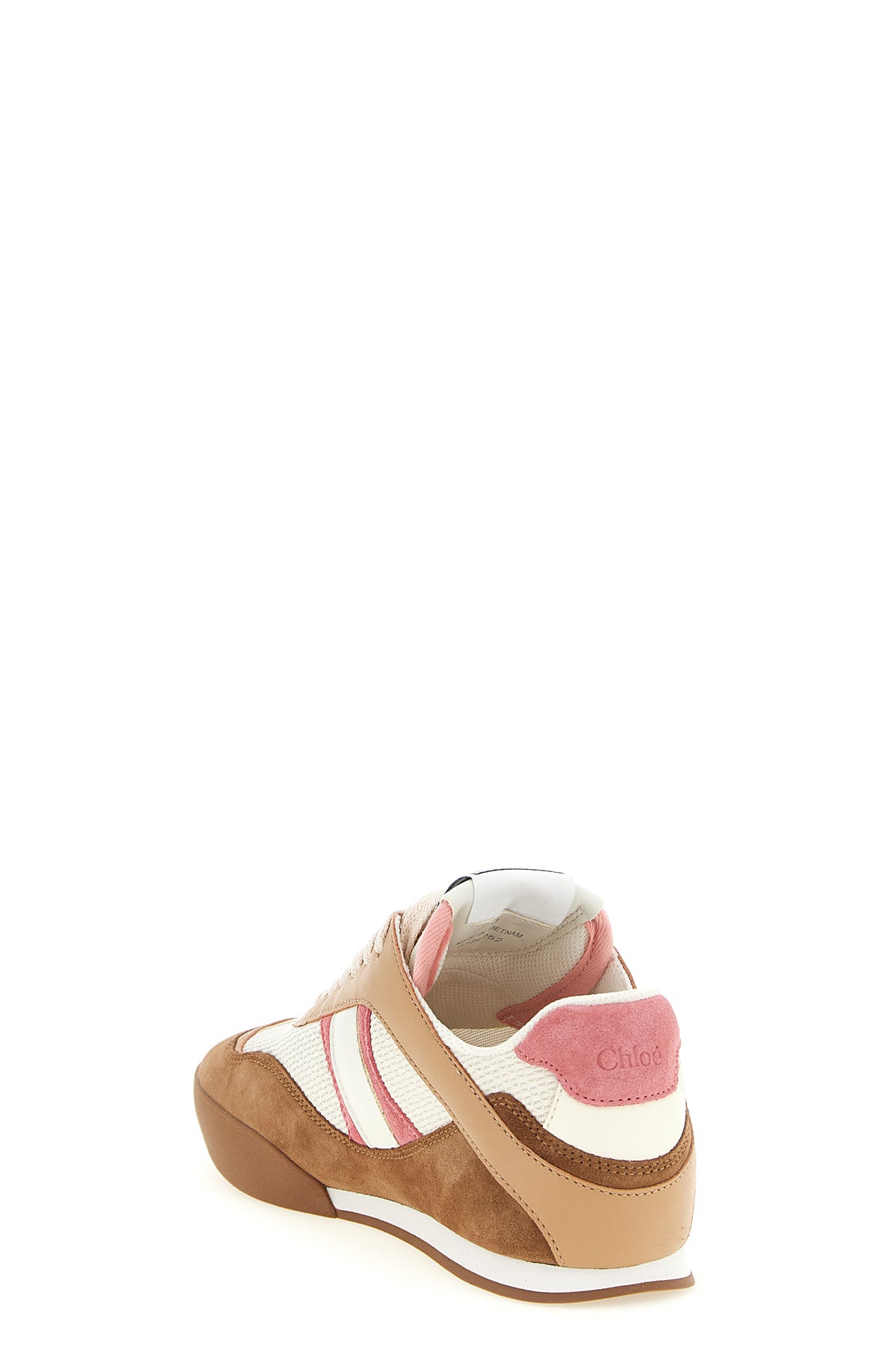 chloé kick sneakers in recycled mesh