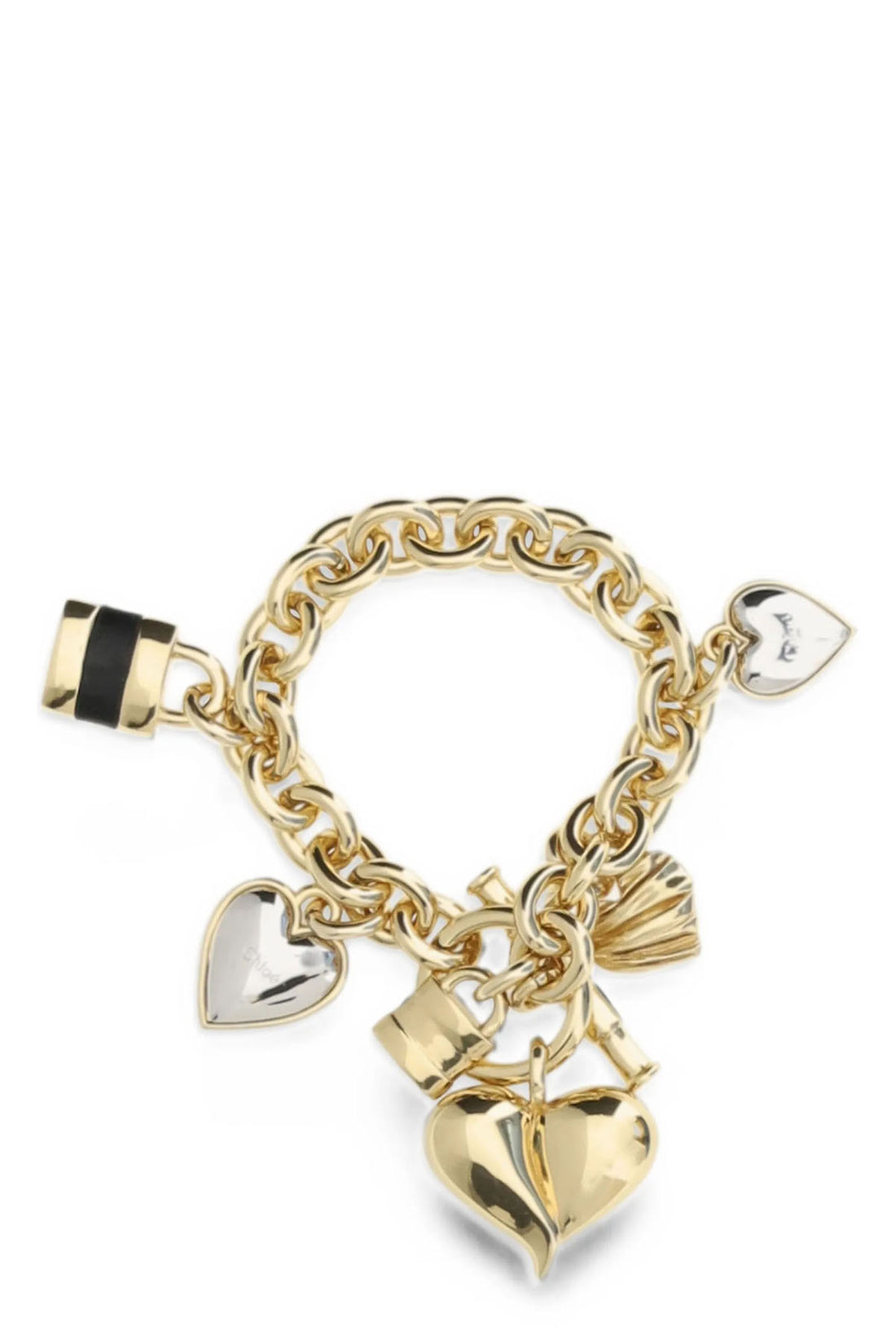 CHLOÉ OS the chloe paddington bracelet is distinguished by a chain structure