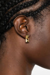 the chloe mini paddington earrings are made of metal