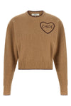 the chloé crew neck sweater defines a new interpretation of luxury knitwear thro
