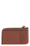 the chloé alphabet wallet is made of fine garnet calf leather and shiny in a w