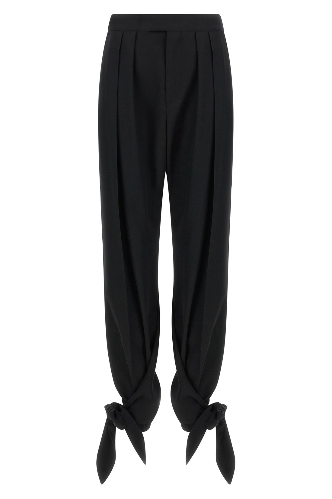 CHLOÉ 36 chloé trousers redefine contemporary tailoring through fluid volumes and unexpec