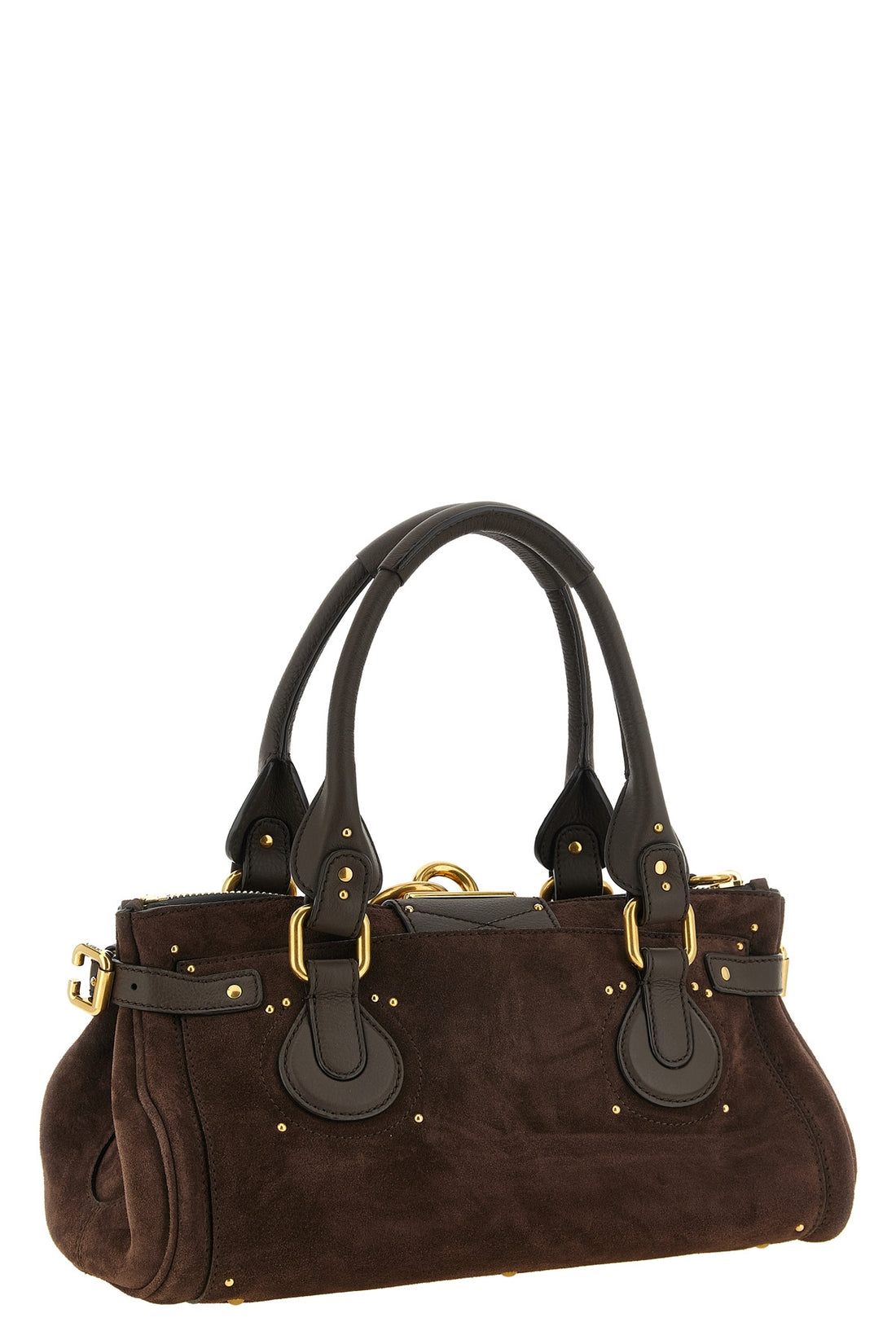 CHLOÉ OS the chloé paddington shoulder bag defines a deconstructed aesthetic through a