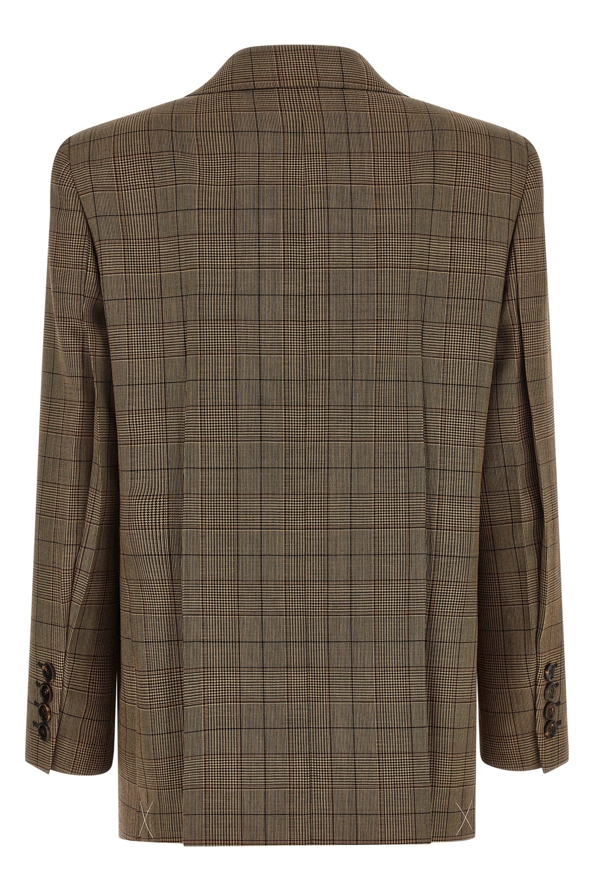 the chloé double-breasted tailored blazer is meticulously